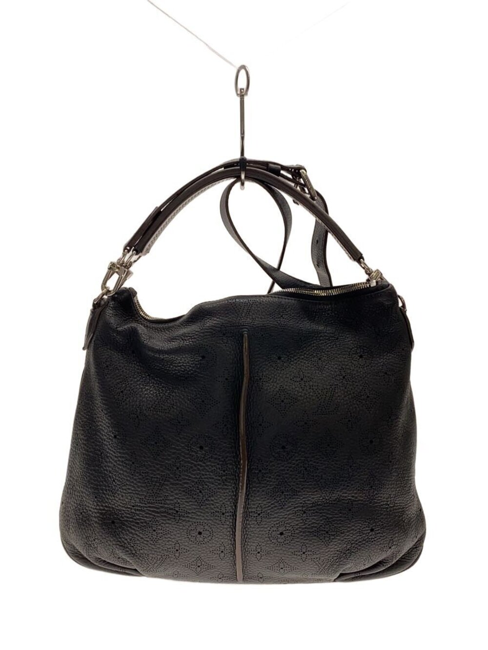 LOUIS VUITTON Selene Mahina Leather Black